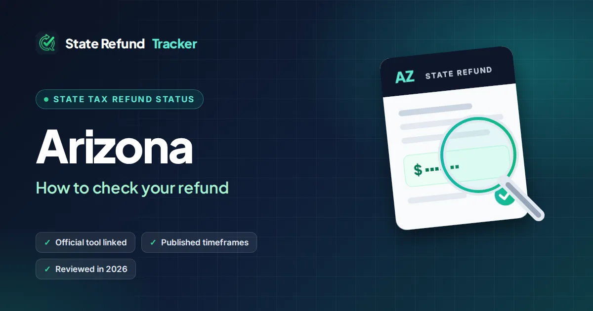 Arizona state tax refund status: how to check your refund