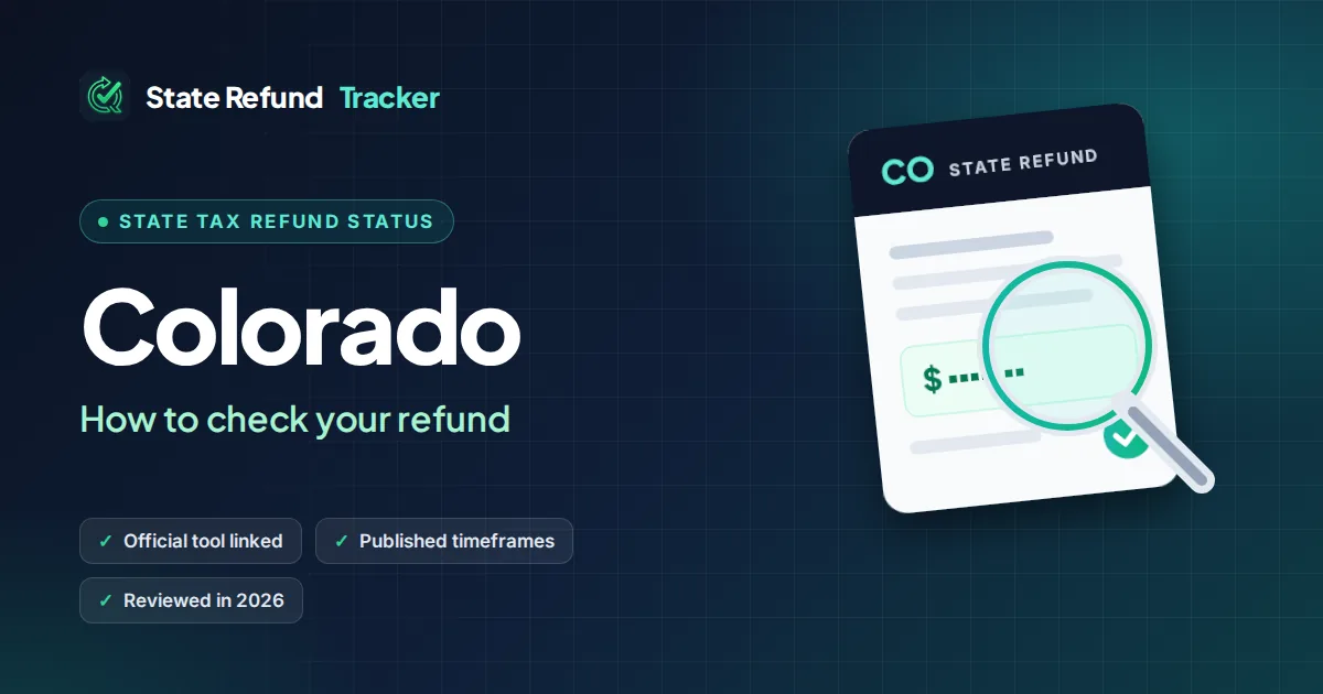 Colorado state tax refund status: how to check your refund