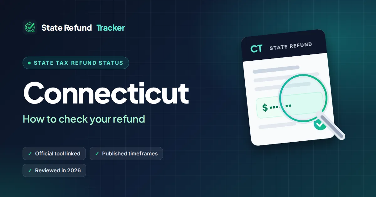 Connecticut state tax refund status: how to check your refund