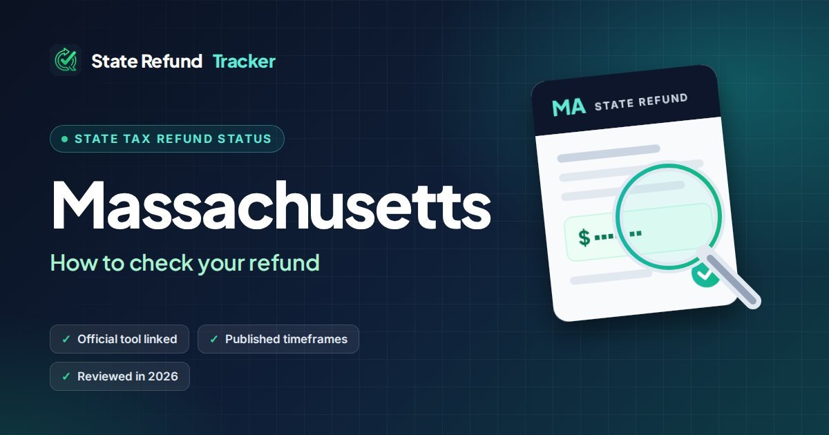 Massachusetts State Tax Refund Status: How to Check