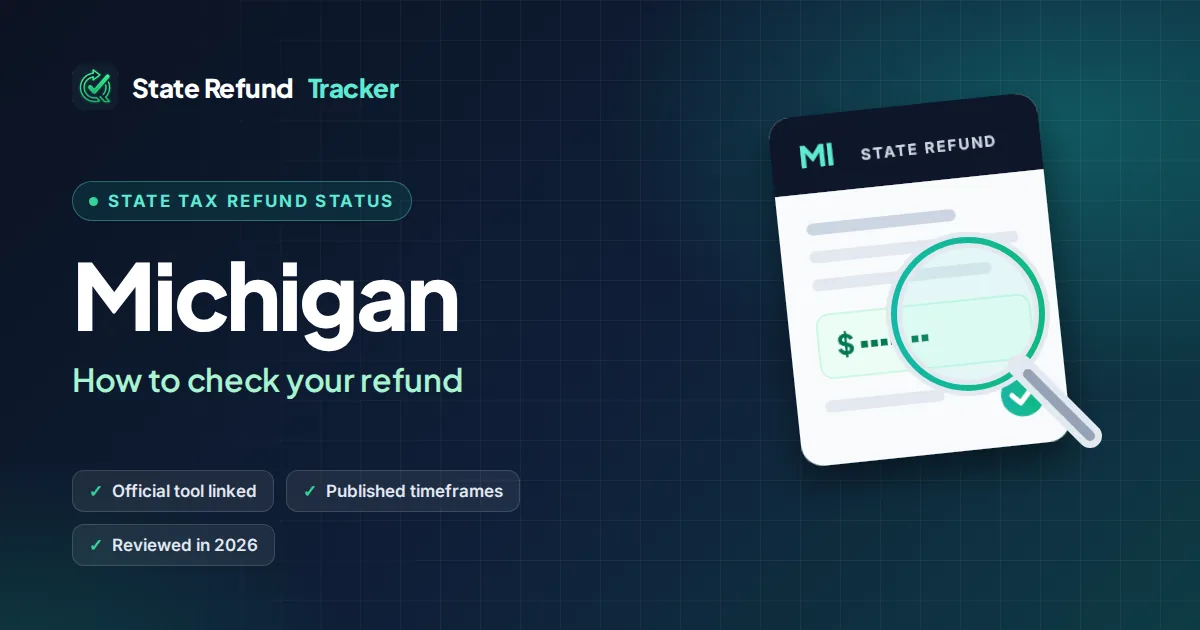 Michigan state tax refund status: how to check your refund