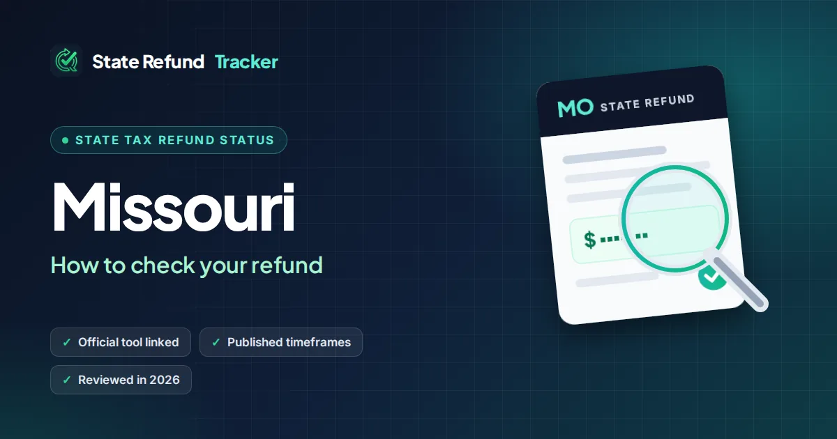 Missouri state tax refund status: how to check your refund