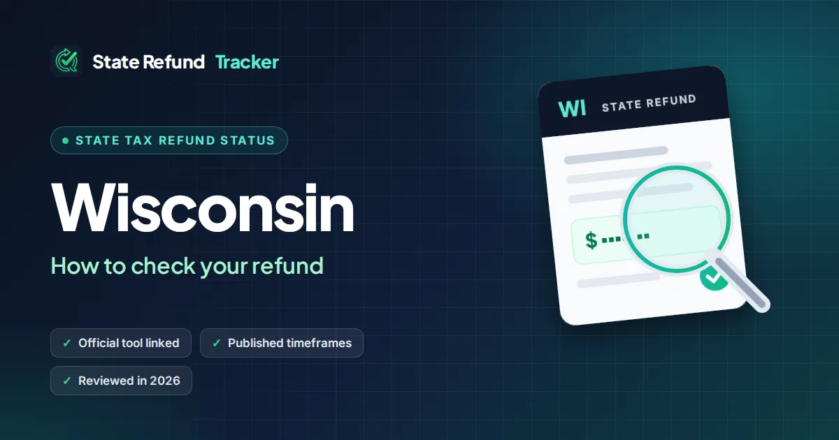 Wisconsin state tax refund status: how to check your refund